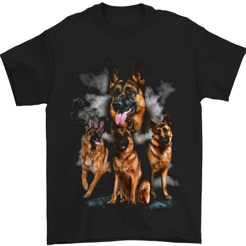 German shepherd montage for - montage,
