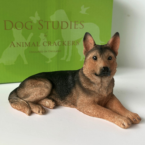 German shepherd laying - shepherd,