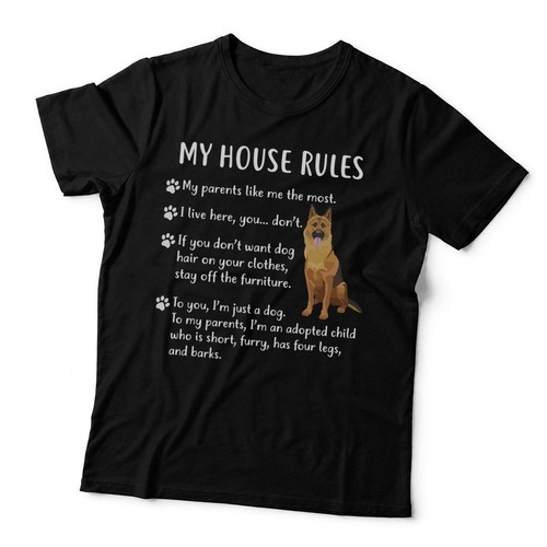 German shepherd apparel - german, house
