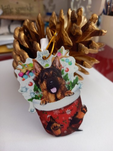 Resin german shepherd - resin,
