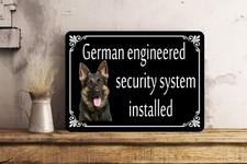 Funny German Shepherd Security