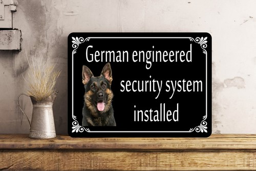 Funny german shepherd security - german,