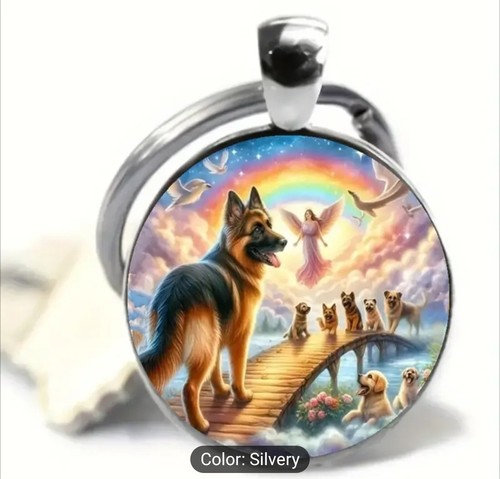 German shepherd rainbow - german,