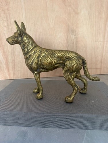 Brass statue german - brass,