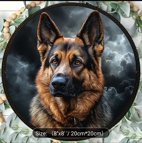 Lovely round metal german - lovely,