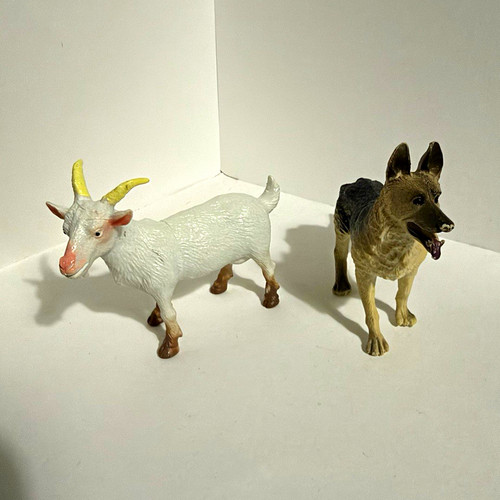 Plastic goat german - plastic,