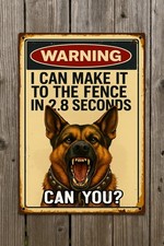 Funny Dog Warning Sign –