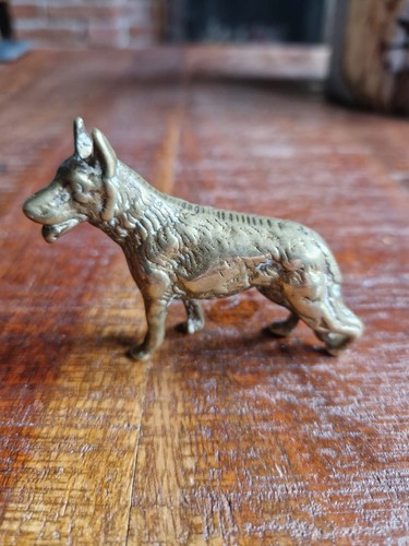 Metal alsatian german shepherd - alsatian/german,