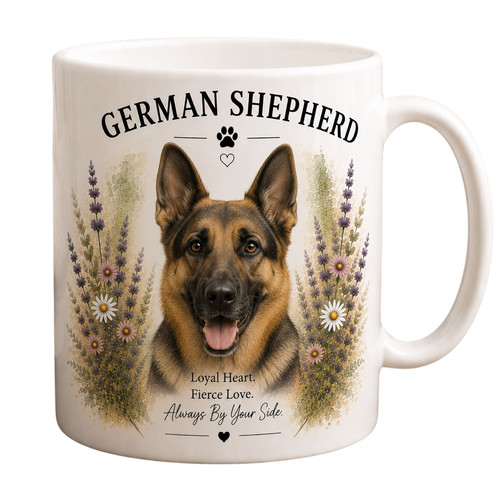 German shepherd mug dog - , |
