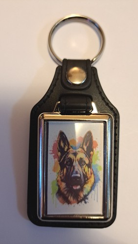 German shepherd dog - shepherd, keyring