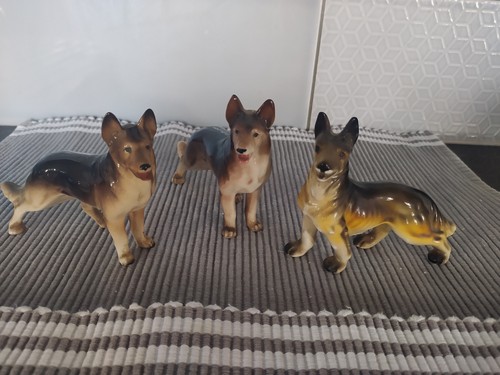 Ceramic german shepherd - german,