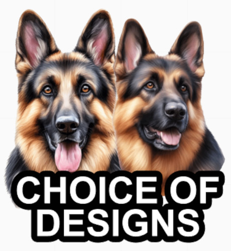 German shepherd self adhesive - german,