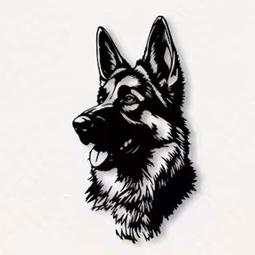 German shepherd realistic - shepherd,