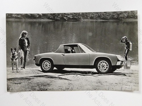 Porsche 914 car - vw, diver