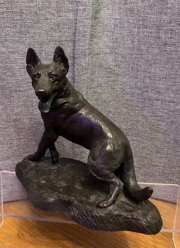 Spouse bronze resin german - bronze,