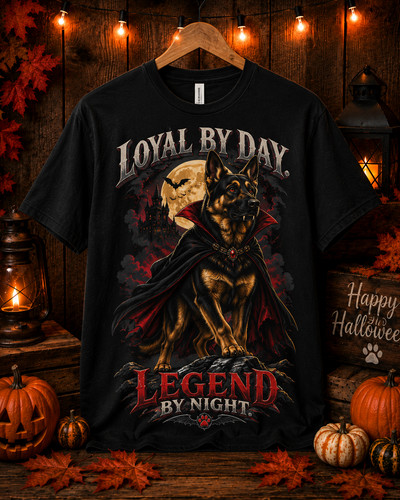 German shepherd halloween - german,