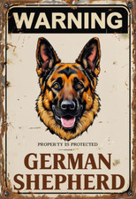 Warning  German Shepherd