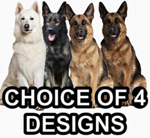 German shepherd self adhesive - german,