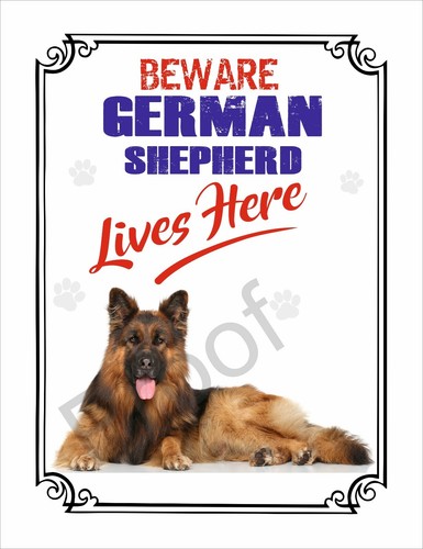 Beware german shepherd - beware, lives