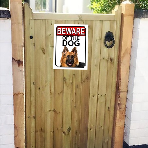Beware the dog german - beware, of