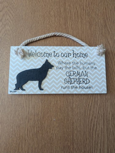 German shepherd wood effect - shepherd,