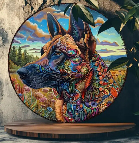 Alsatian german shepherd - german,