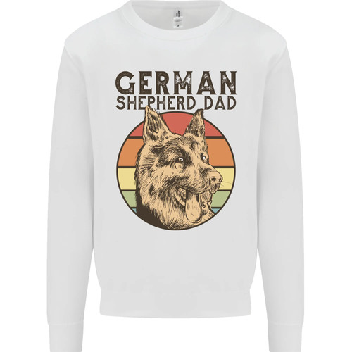 German shepherd dog dad - a,