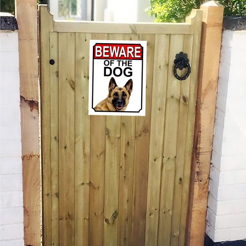 Beware the dog - dog, german