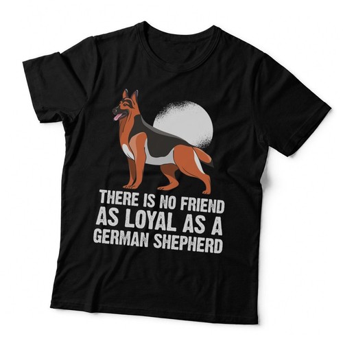 German shepherd loyal dog - german,
